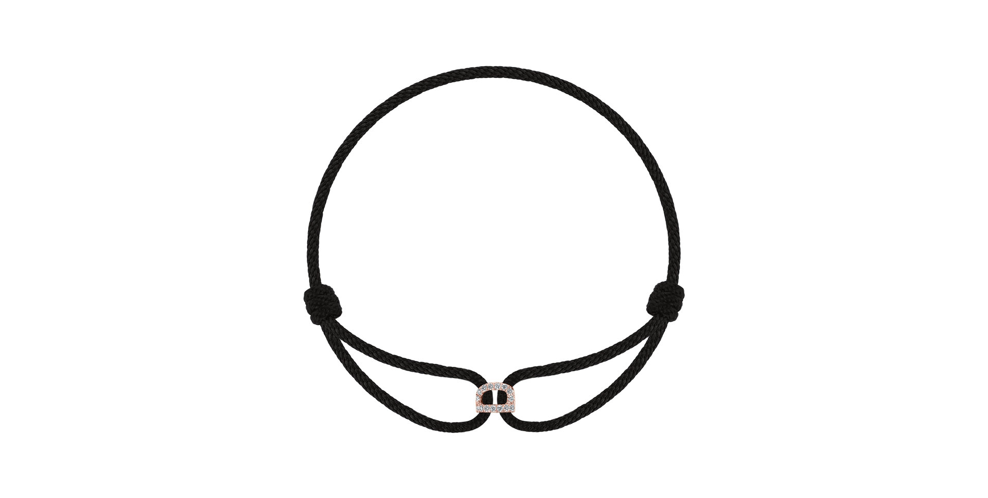 Náramek s diamanty Alphabet Delight