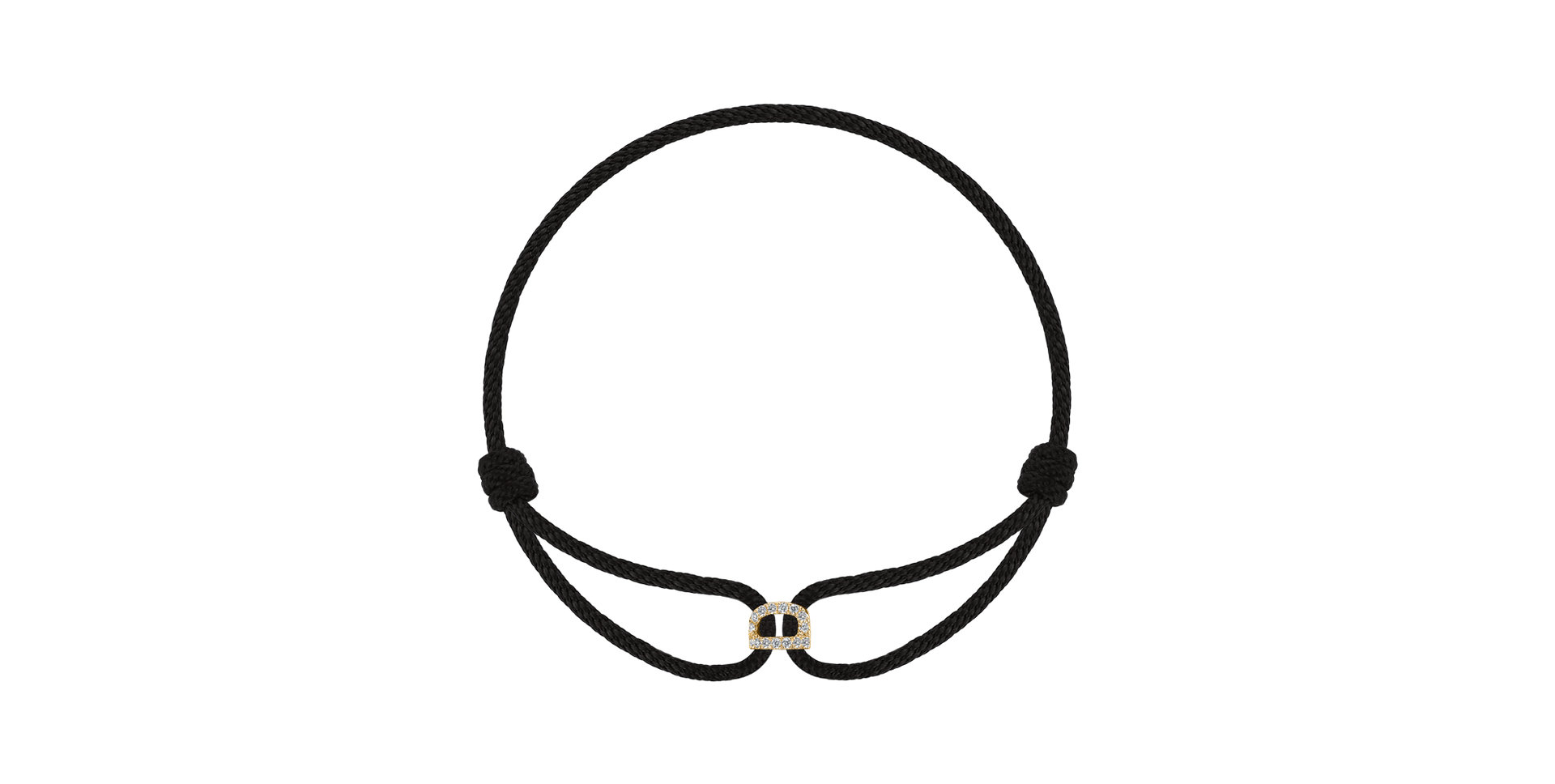 Náramek s diamanty Alphabet Delight