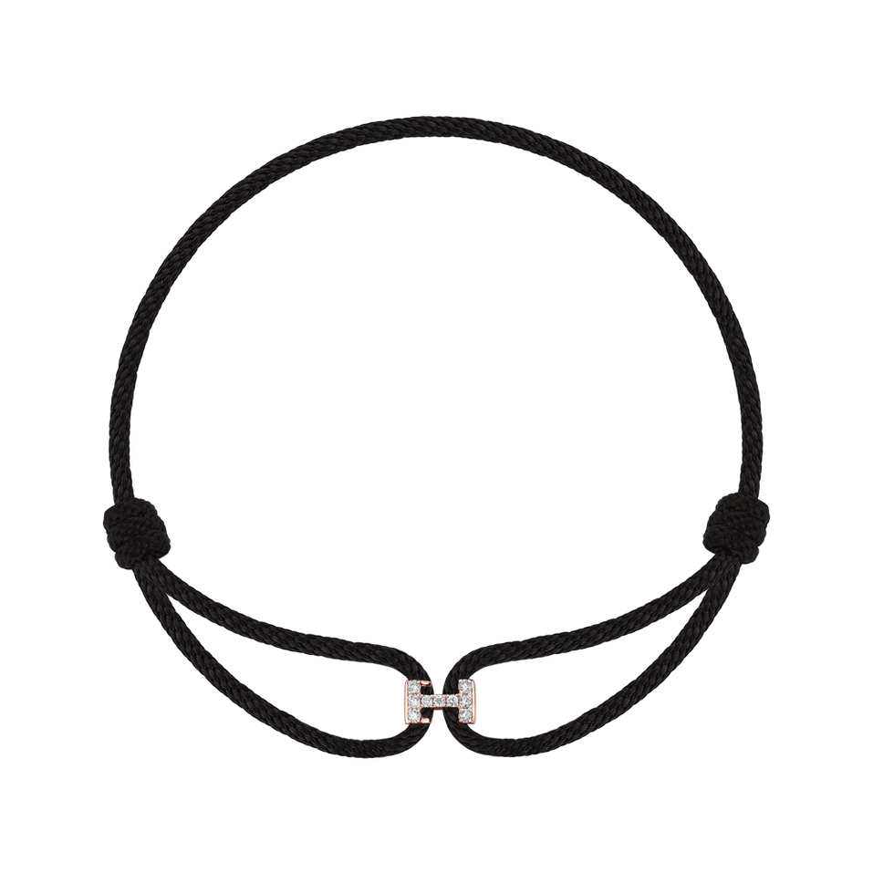 Náramek s diamanty Alphabeth Delight