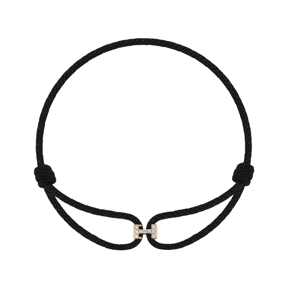 Náramek s diamanty Alphabeth Delight