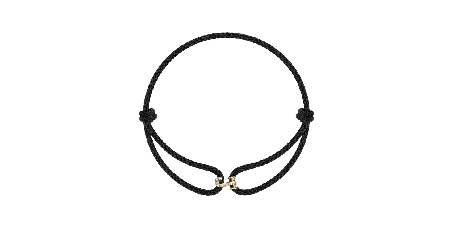 Náramek s diamanty Alphabeth Delight