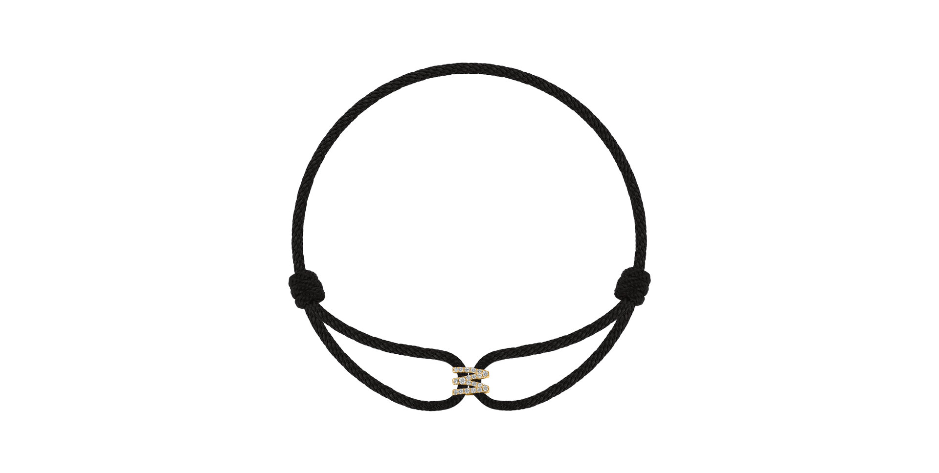 Náramek s diamanty Alphabet Delight