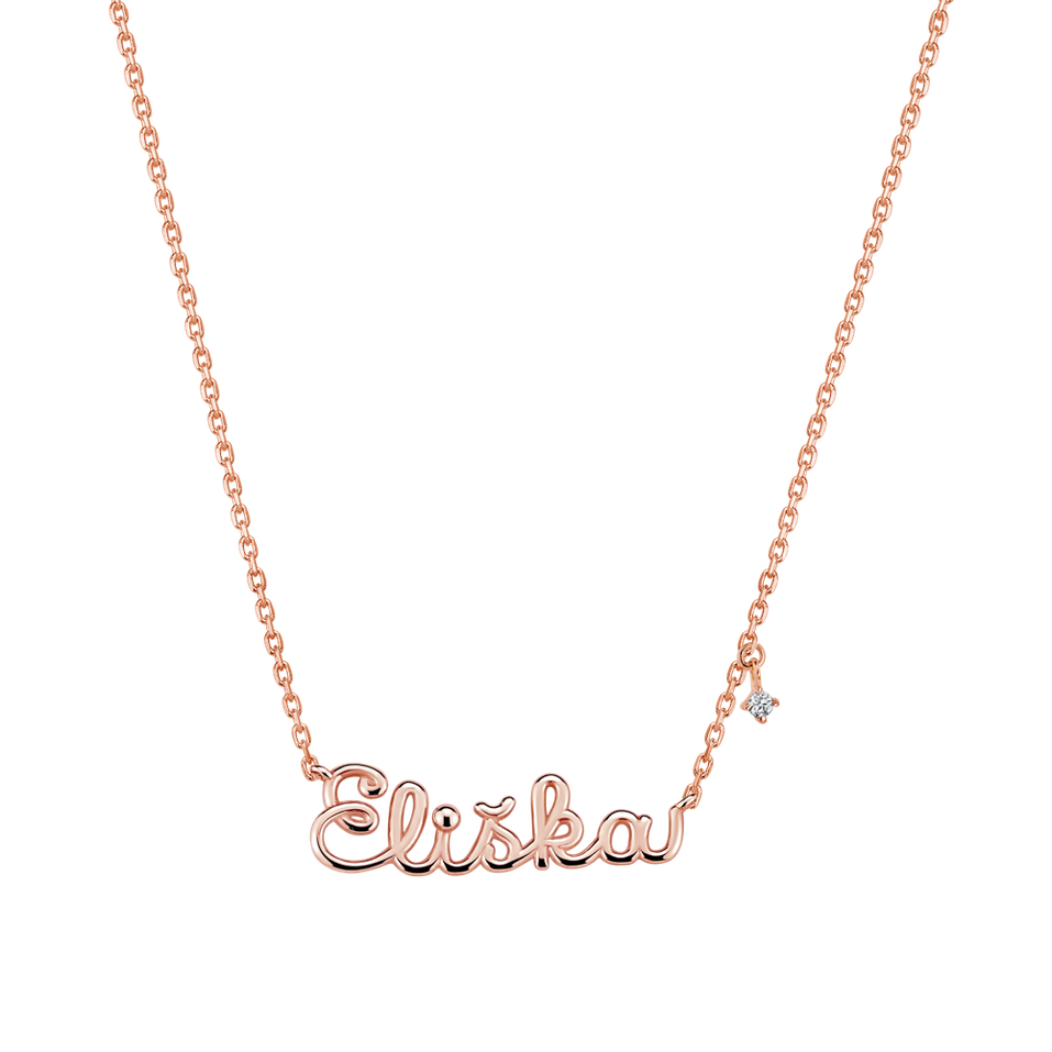 Náhrdelník s diamantem Unique choice