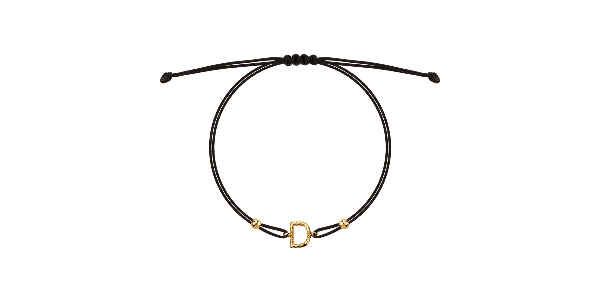 Náramek Spiral Alphabeth D