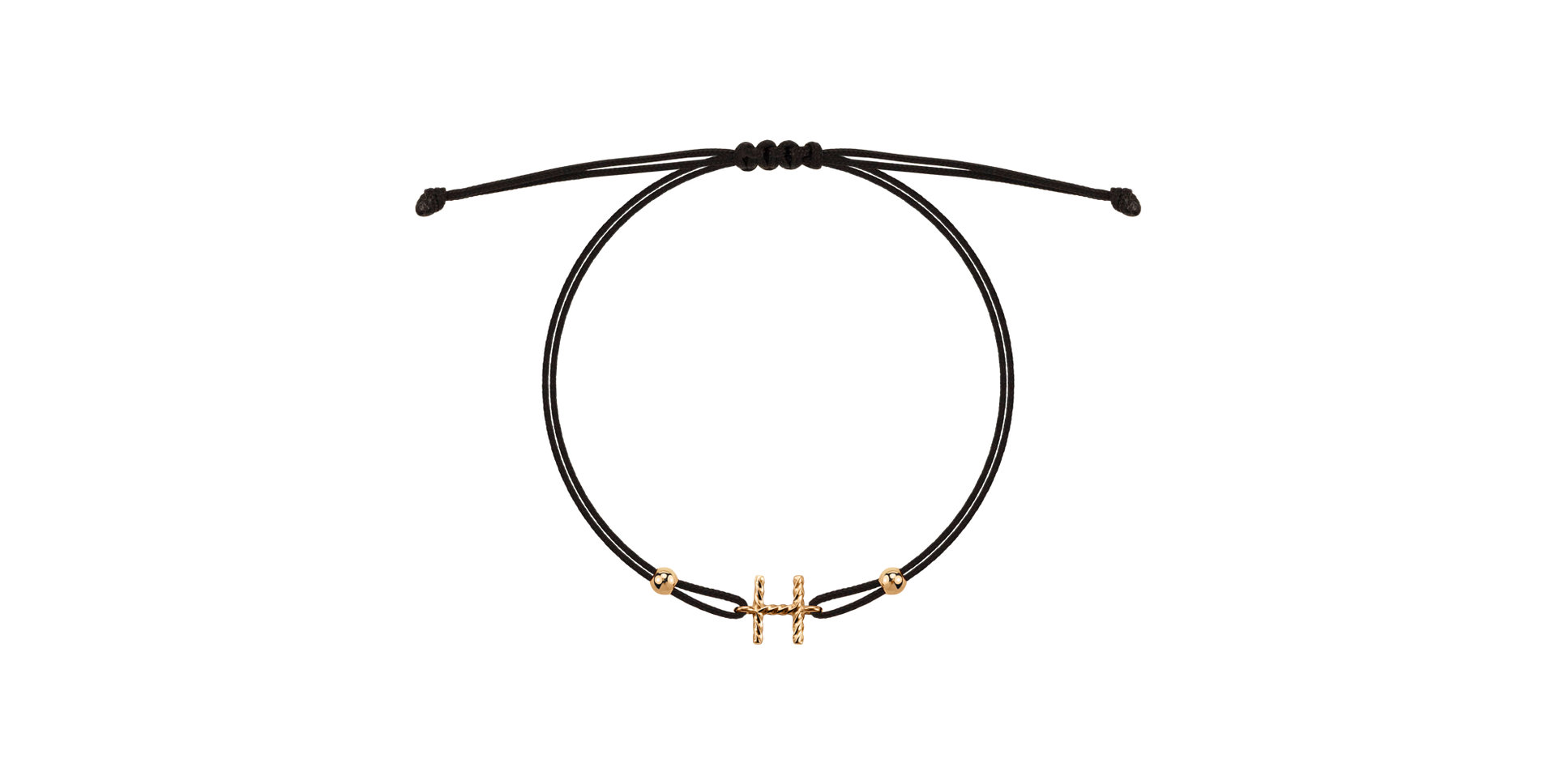 Náramek Spiral Alphabeth H