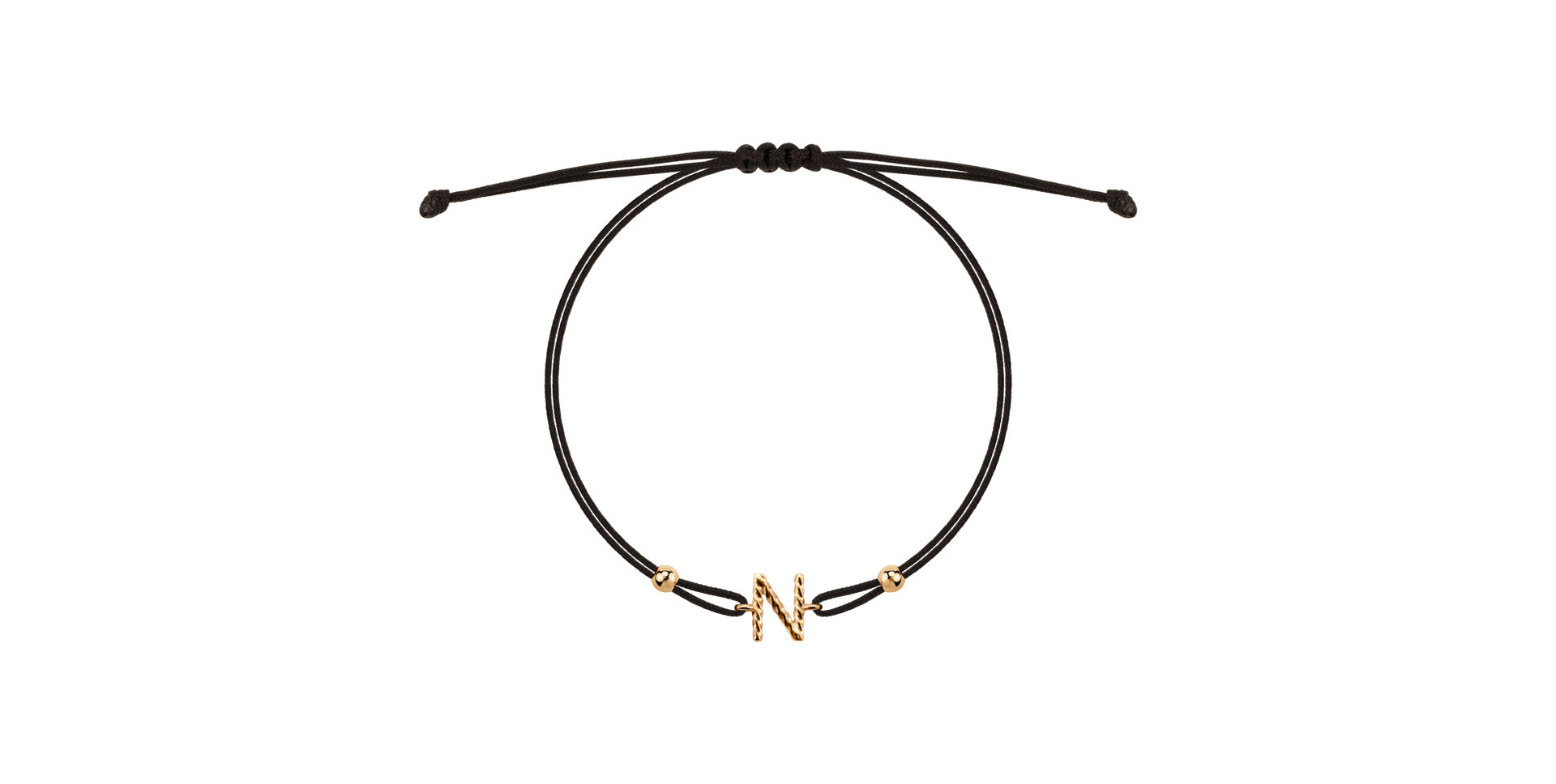 Náramek Spiral Alphabeth N