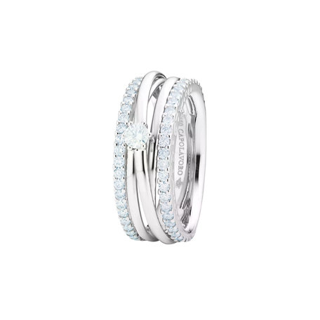 Prsten s diamanty Magnifico