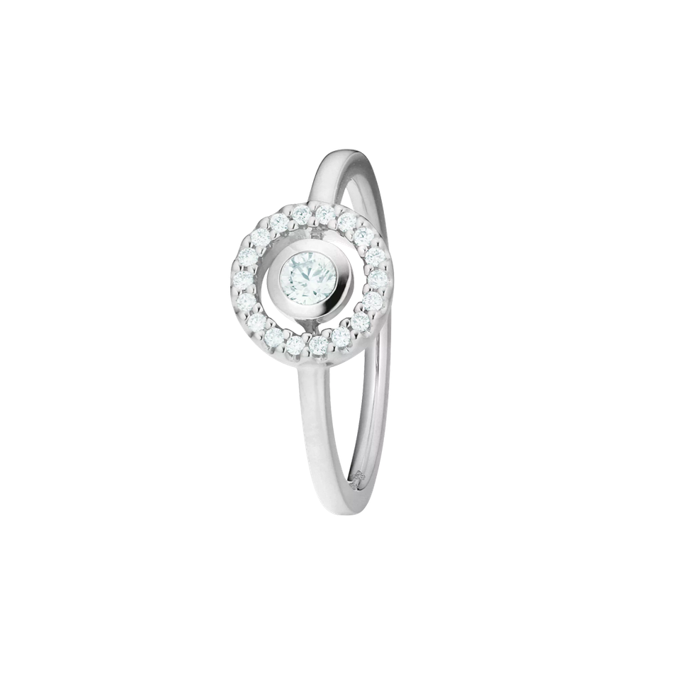 Prsten s diamanty Glam Motion