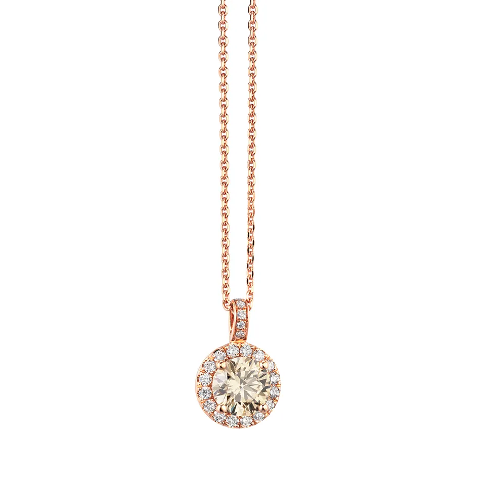 Náhrdelník s diamanty Espressivo