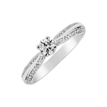 Prsten s diamanty Love Ray