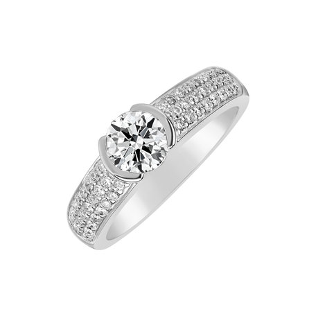 Prsten s diamanty Melissande