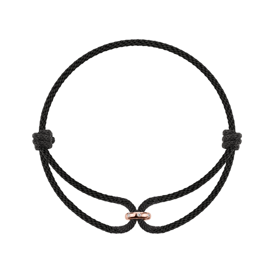 Náramek s diamanty Glowing Circle