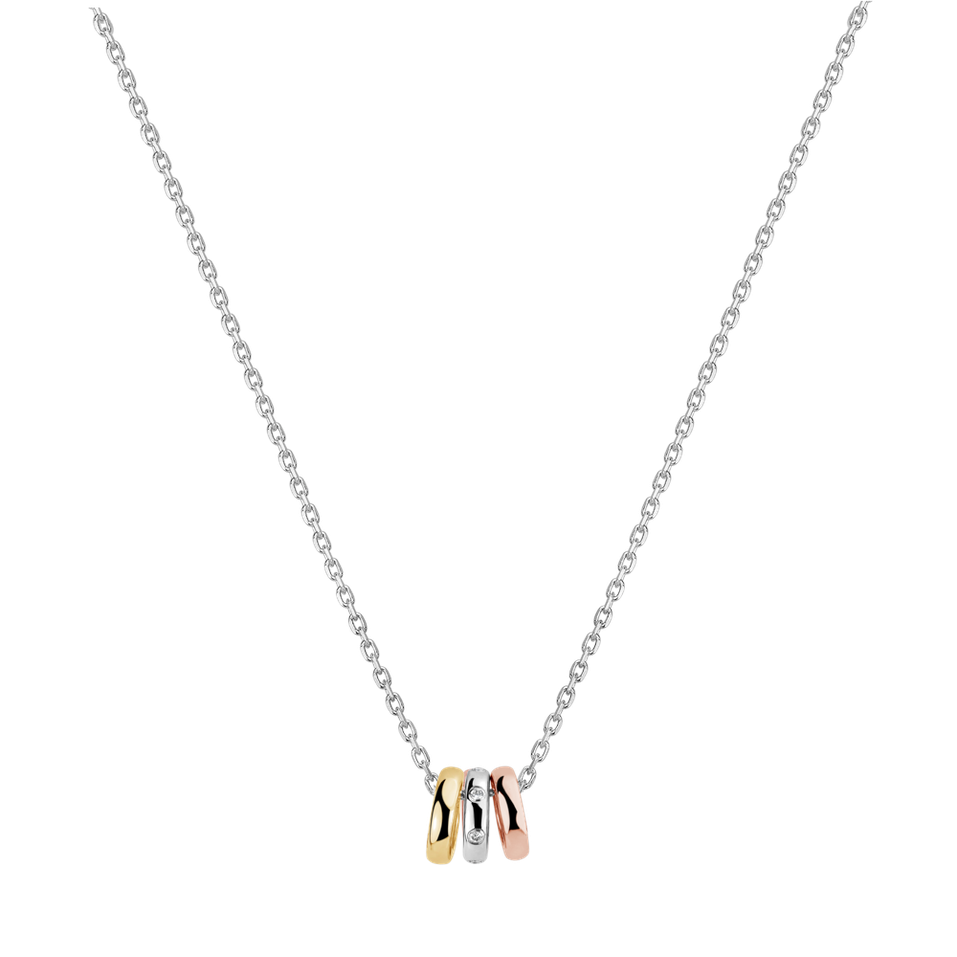 Náhrdelník s diamanty Circletta