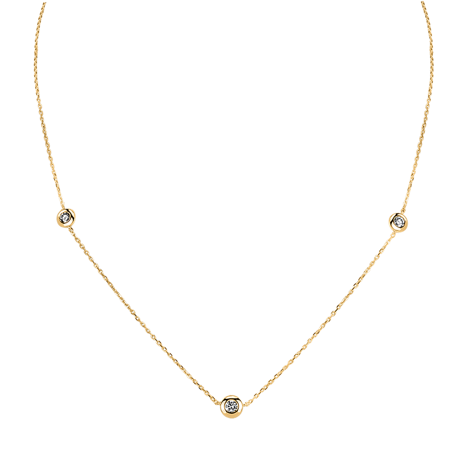 Náhrdelník s diamanty Ateze