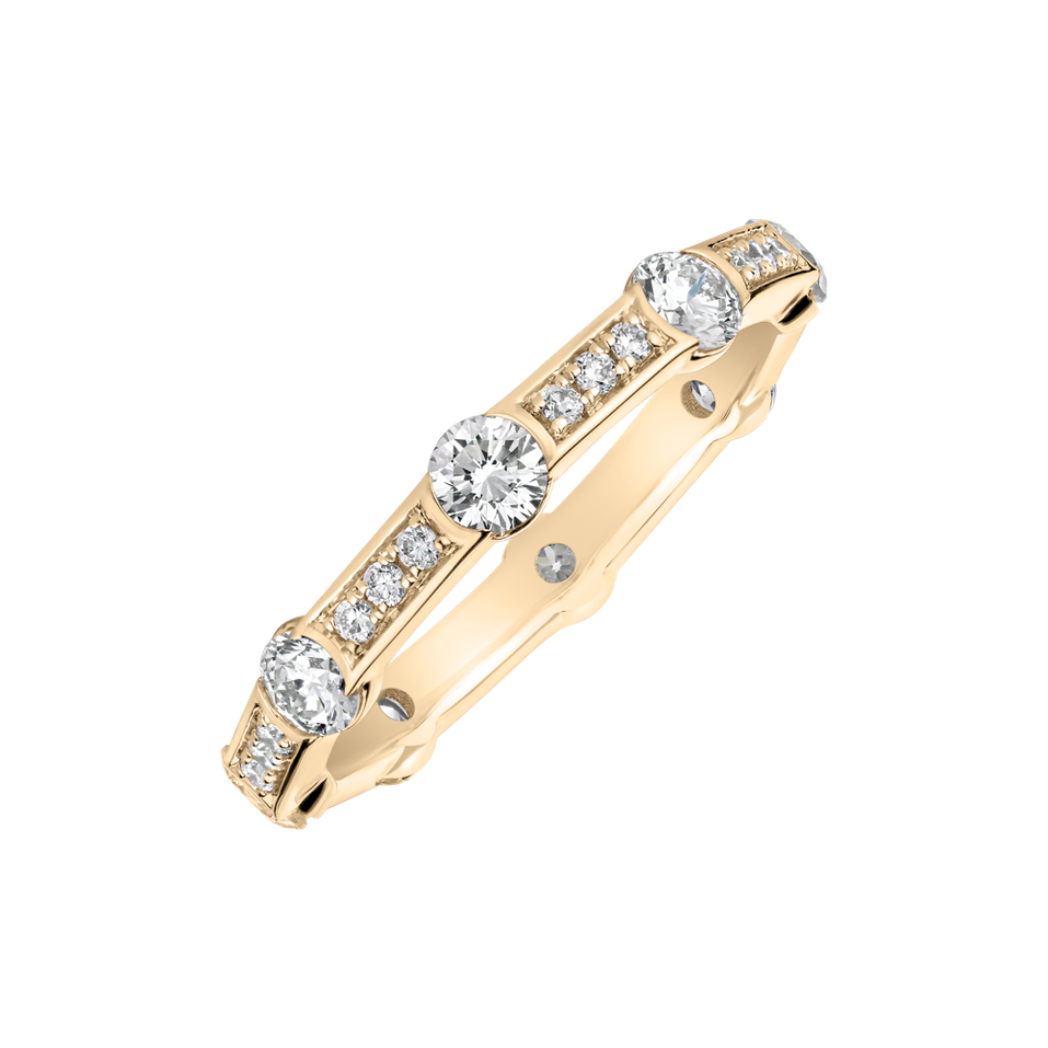 Prsten s diamanty King Eredin