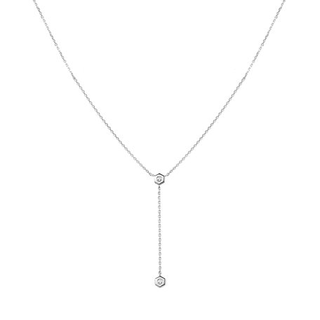 Náhrdelník s diamanty Six Sides