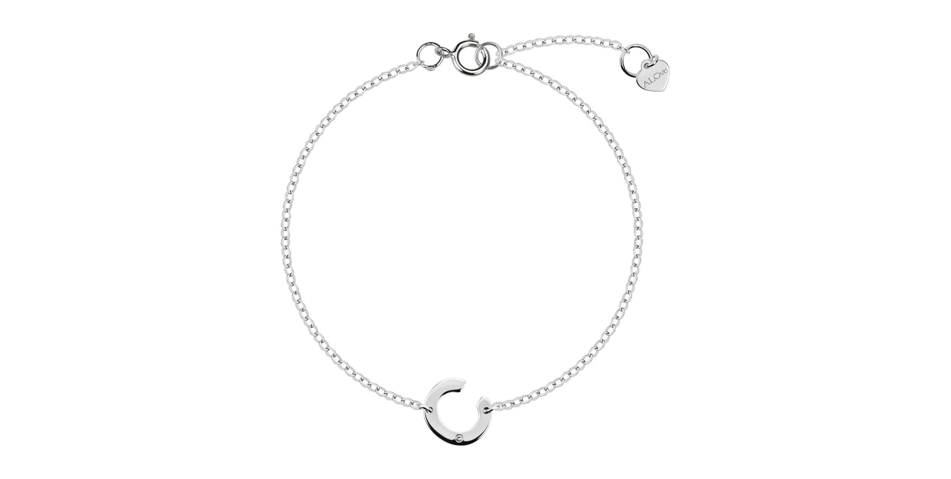 Náramek s diamantem Big Line