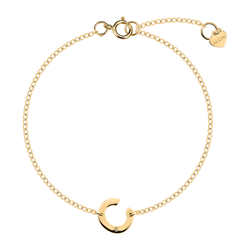 Náramek s diamantem Big Line