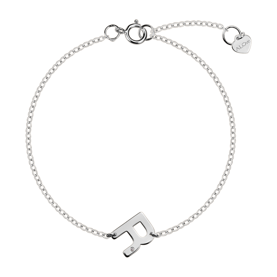 Náramek s diamantem Big Line