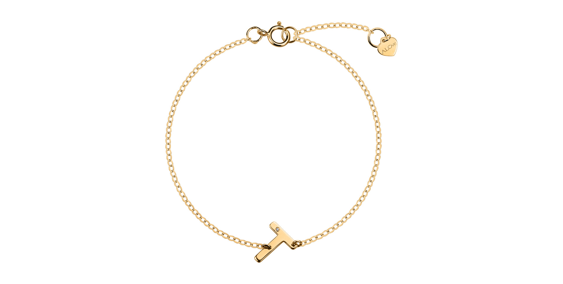 Náramek s diamantem Big Line