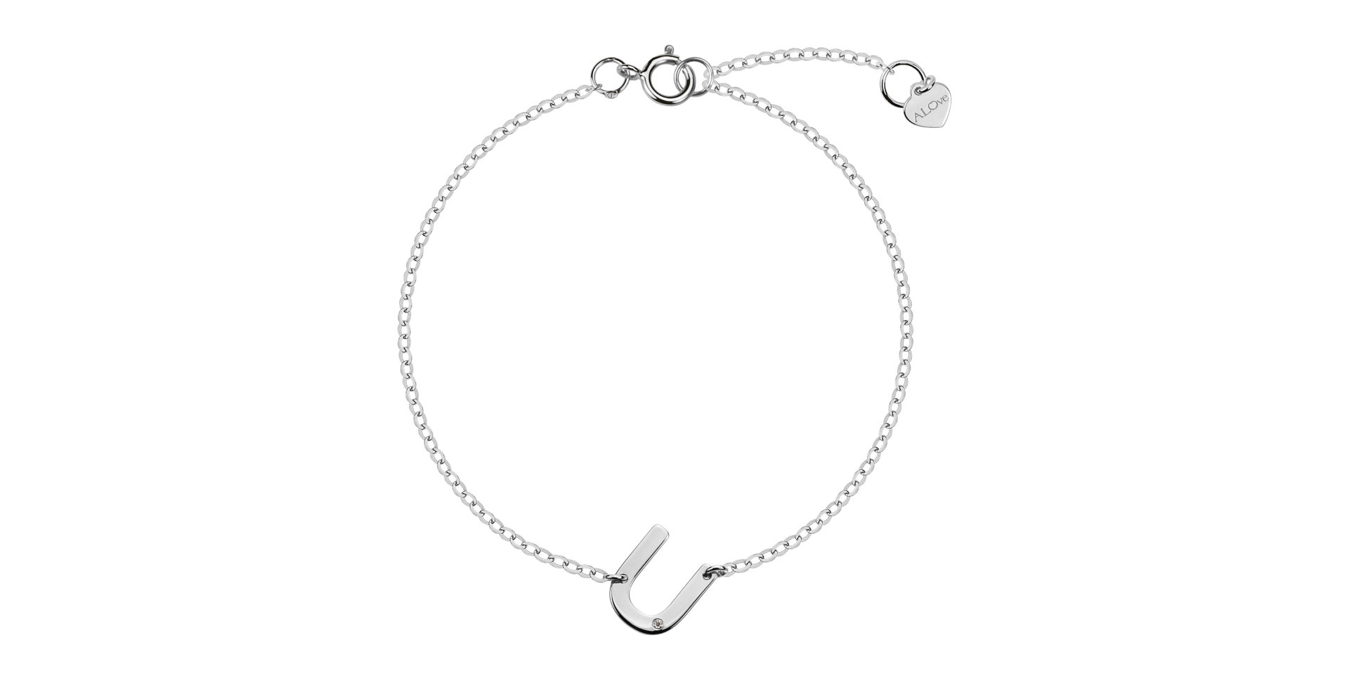 Náramek s diamantem Big Line