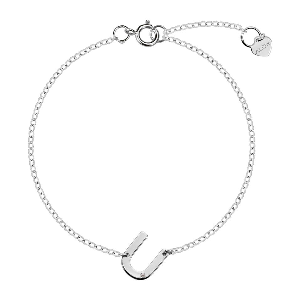 Náramek s diamantem Big Line