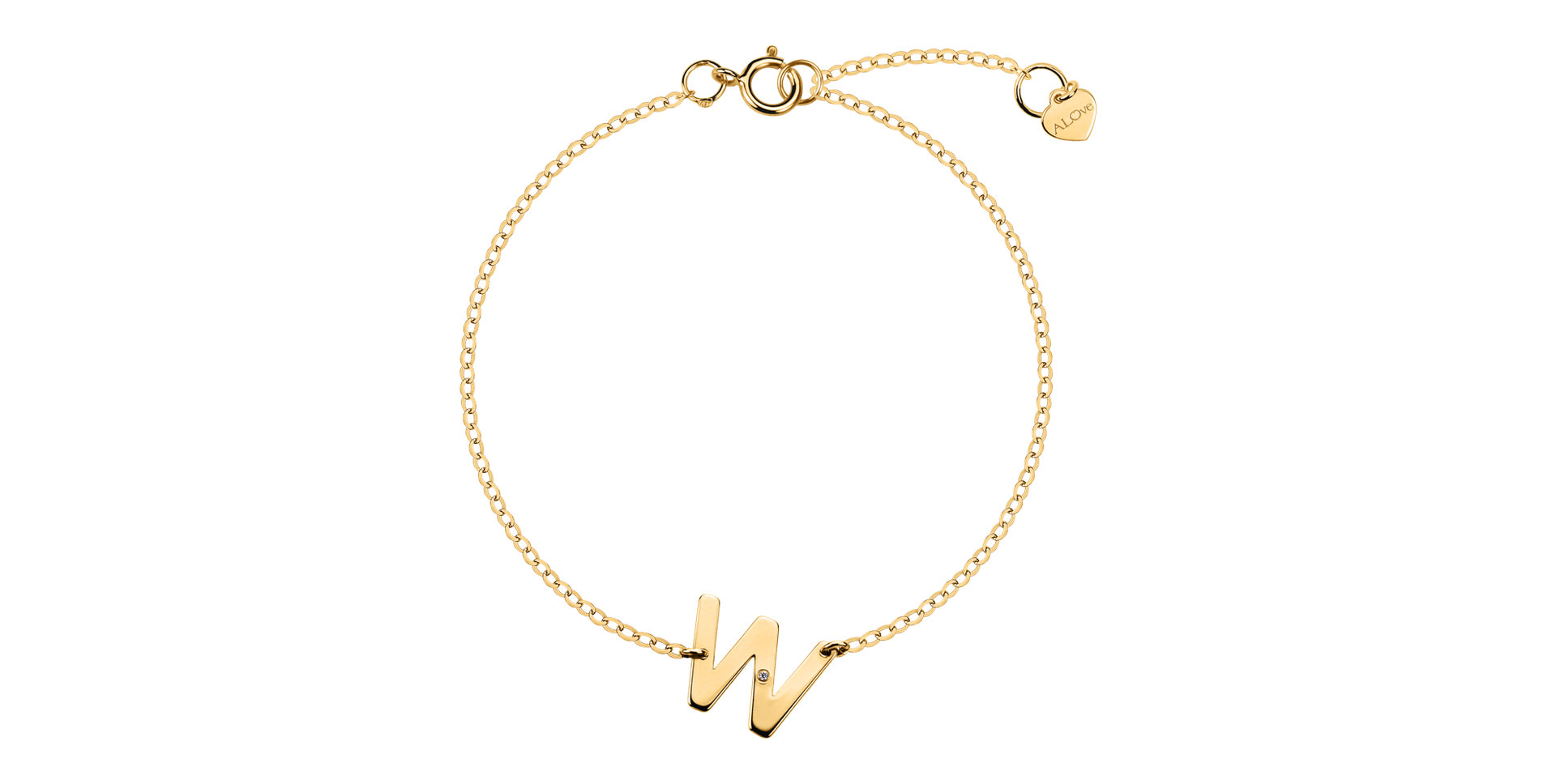 Náramek s diamantem Big Line