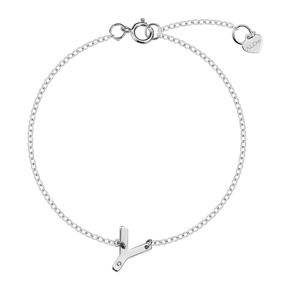 Náramek s diamantem Big Line