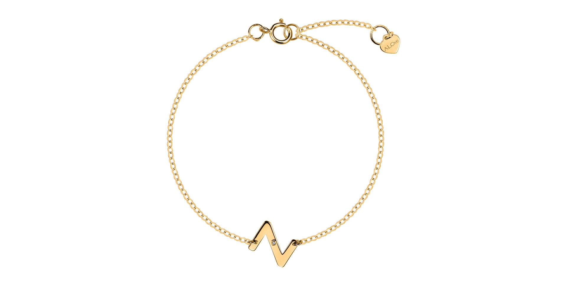 Náramek s diamantem Big Line