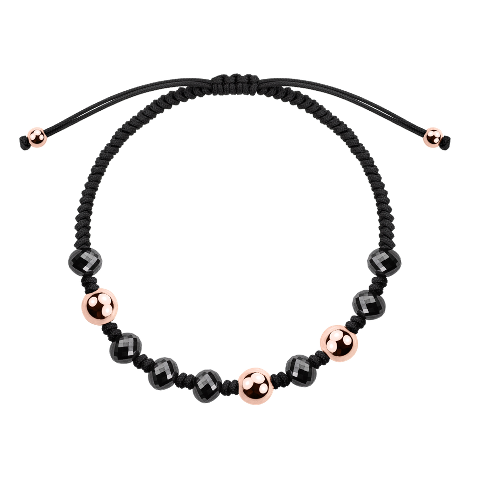 Náramek s černými diamanty Caligo