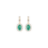 Náušnice s diamanty a smaragdem Princess Sparkle2