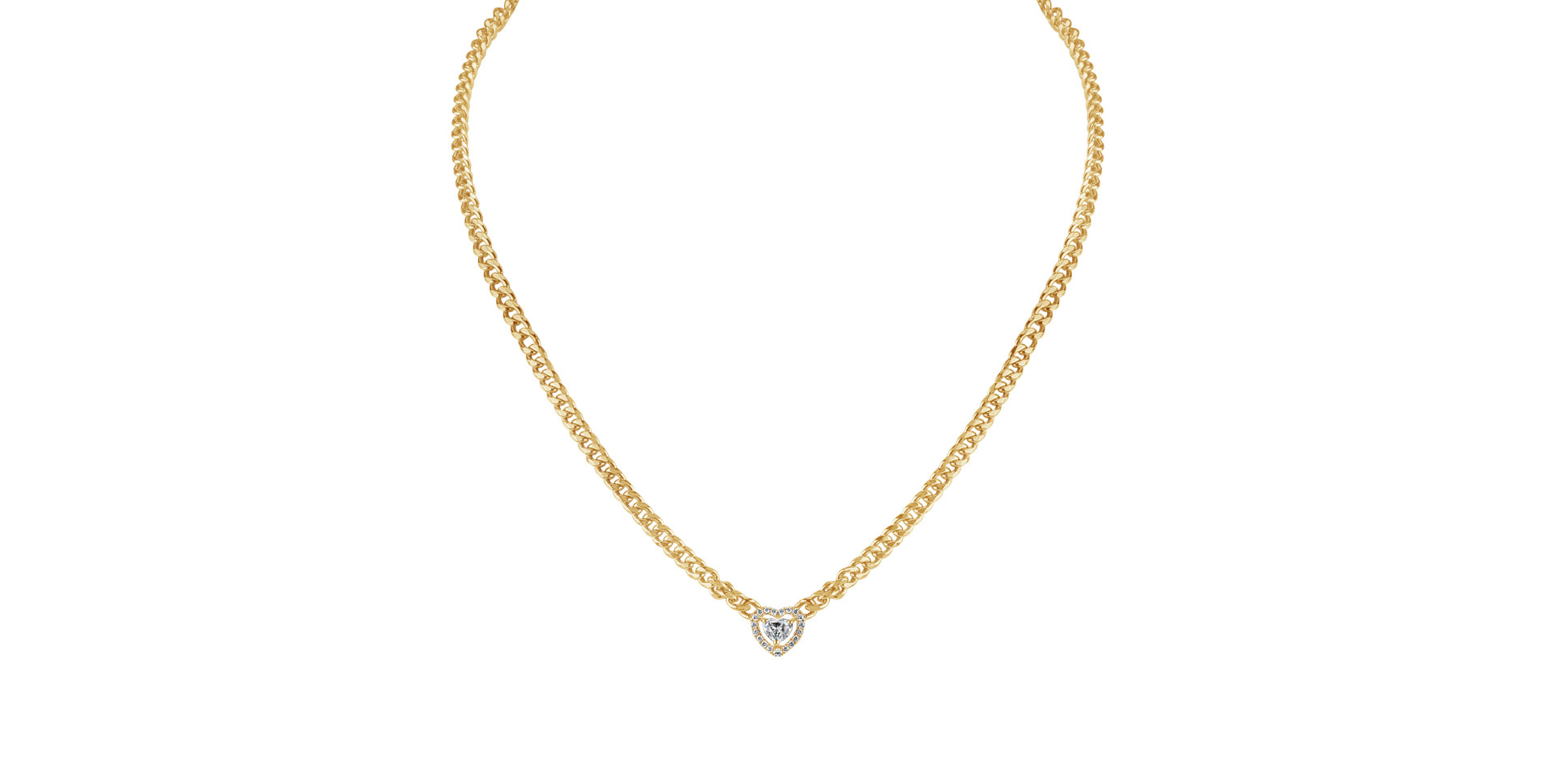 Náhrdelník s diamanty Cordelia