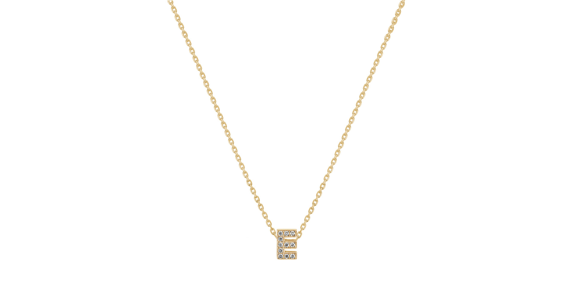 Přívěs s diamanty Mono E