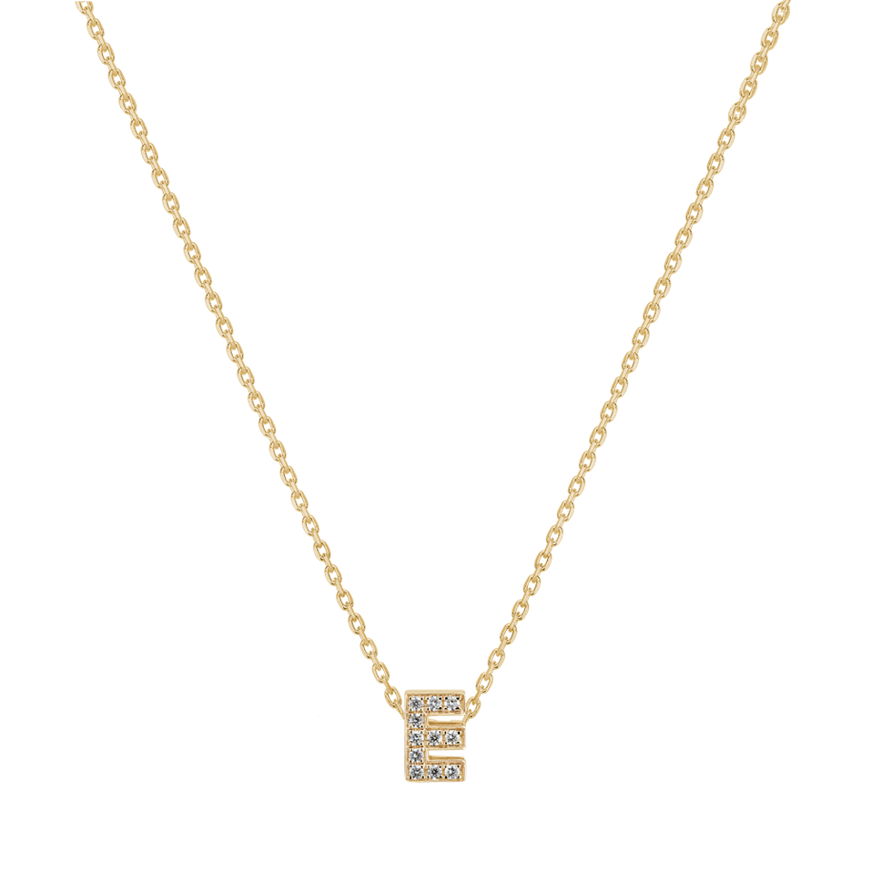 Přívěs s diamanty Mono E