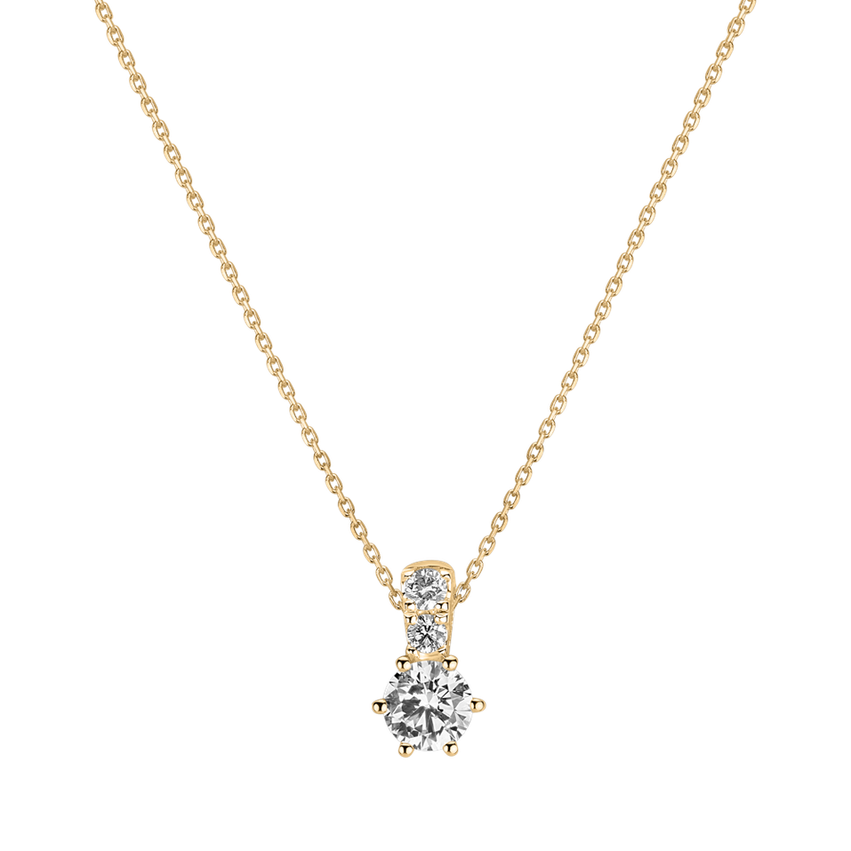 Náhrdelník s diamanty Essential Glow
