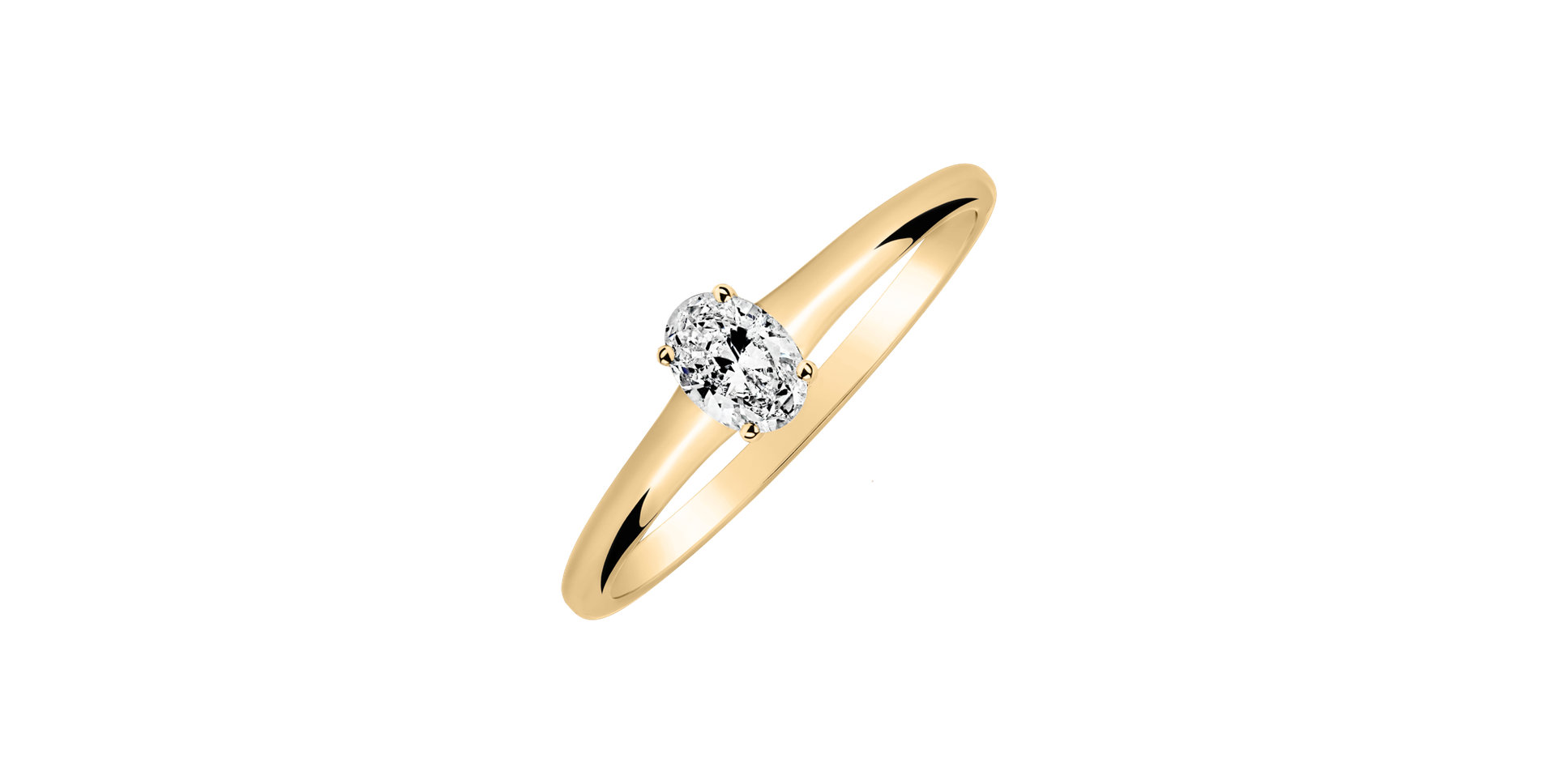 Prsten s diamantem Promise