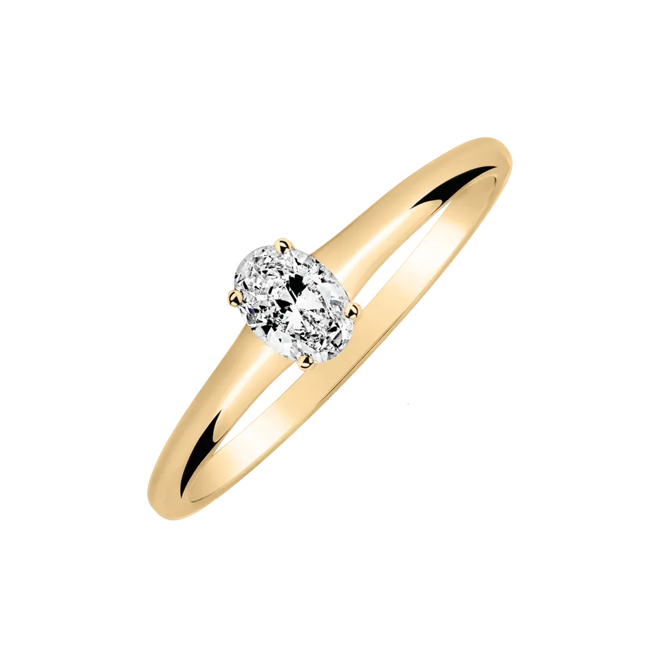 Prsten s diamantem Promise