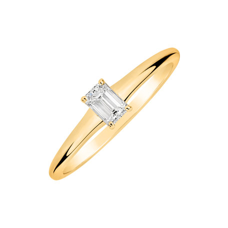 Prsten s diamantem Gentle Delight
