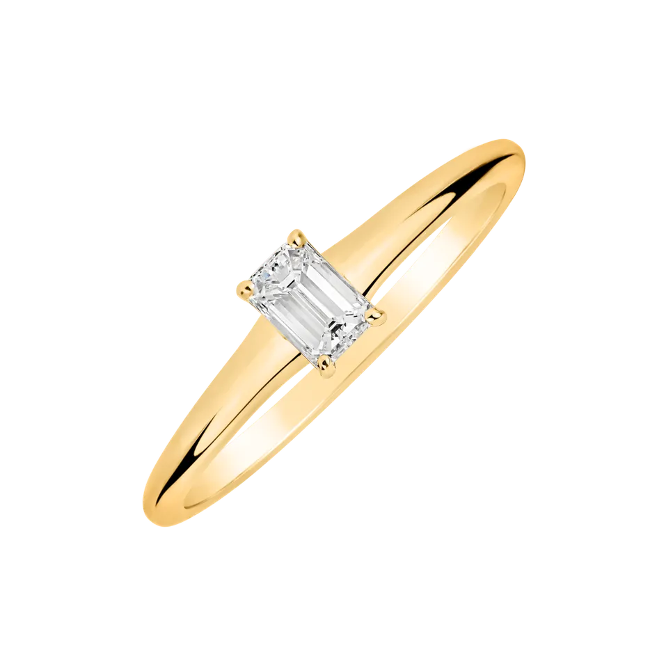 Prsten s diamantem Gentle Delight