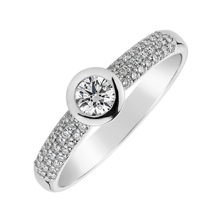 Prsten s diamanty Moon Highness