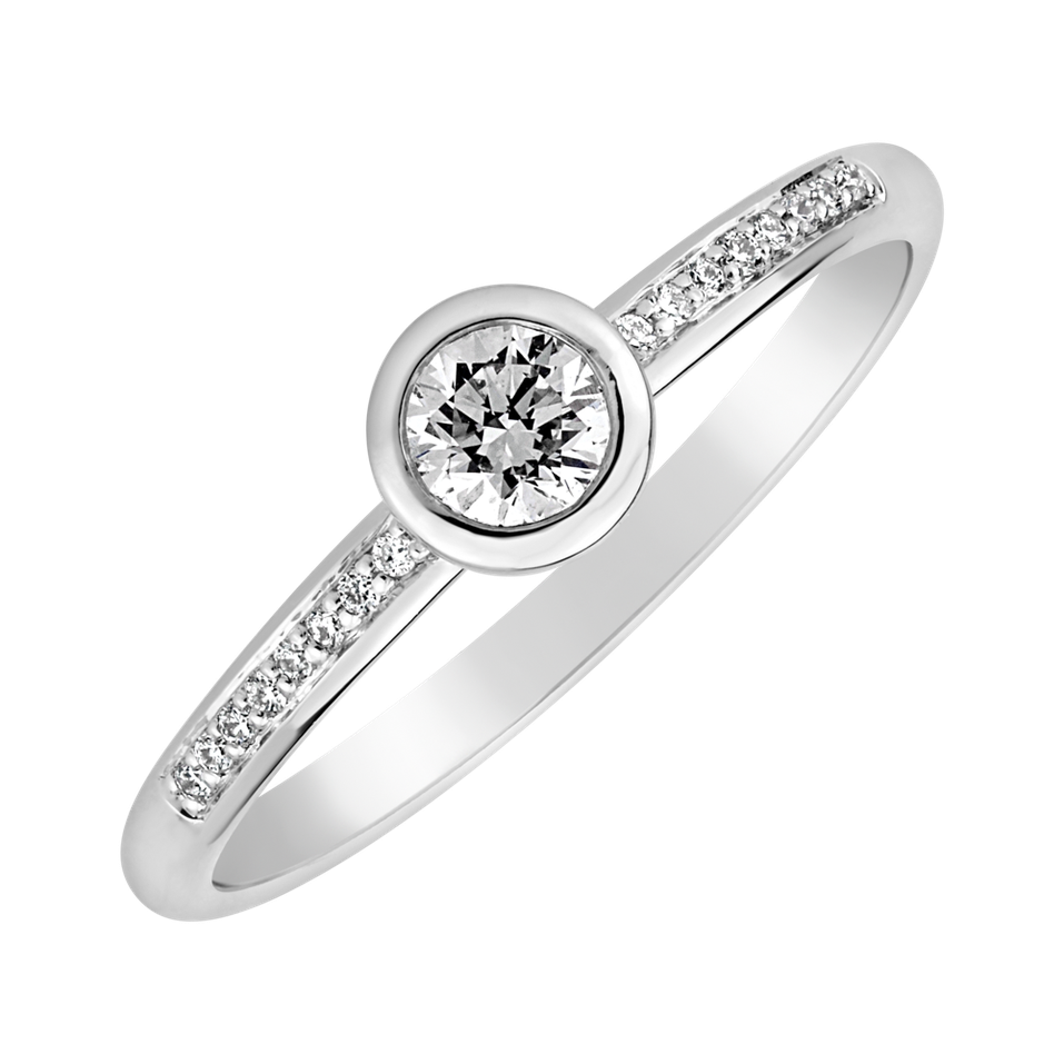 Prsten s diamanty Elegance