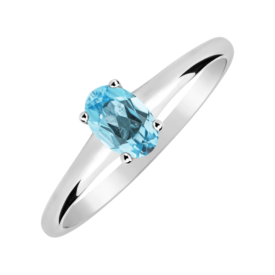 Prsten s topazem Mystic Light