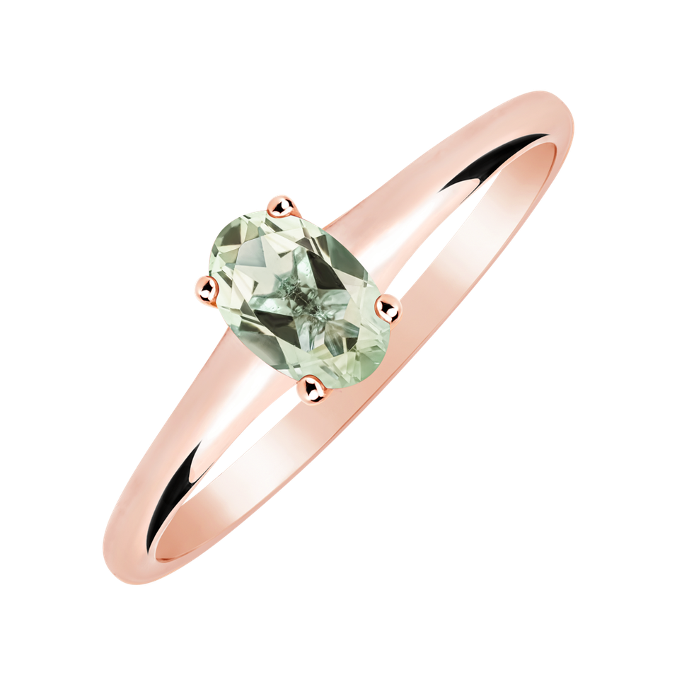 Prsten s ametystem Mystic Light