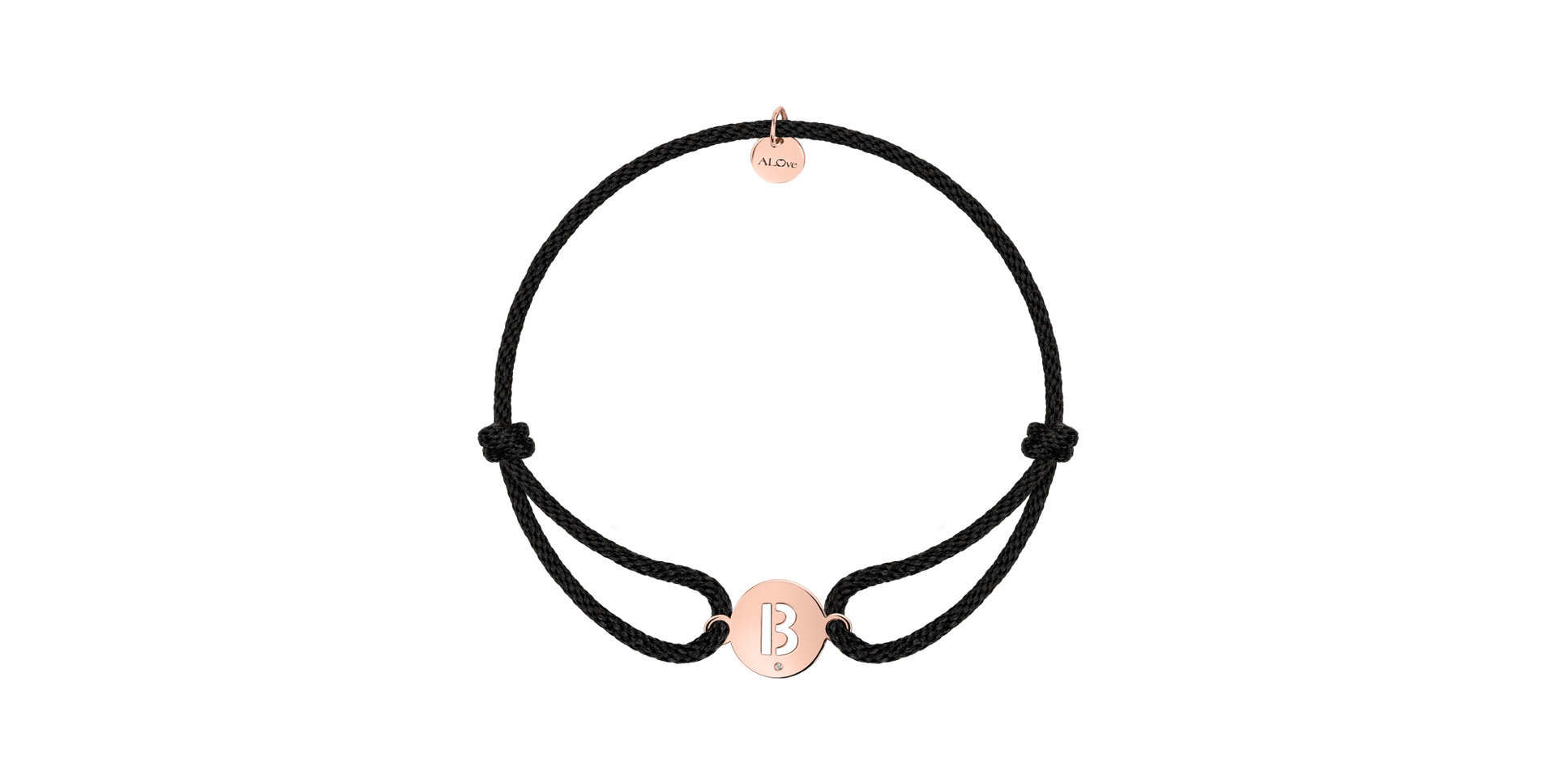 Náramek s diamantem Cut Coin B