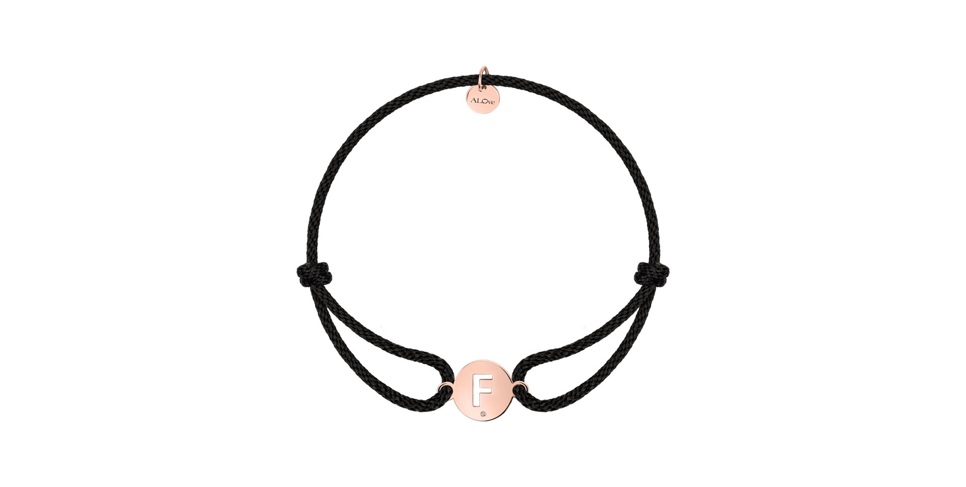 Náramek s diamantem Cut Coin F