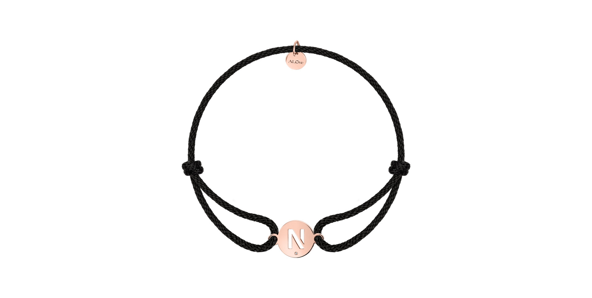 Náramek s diamantem Cut Coin N