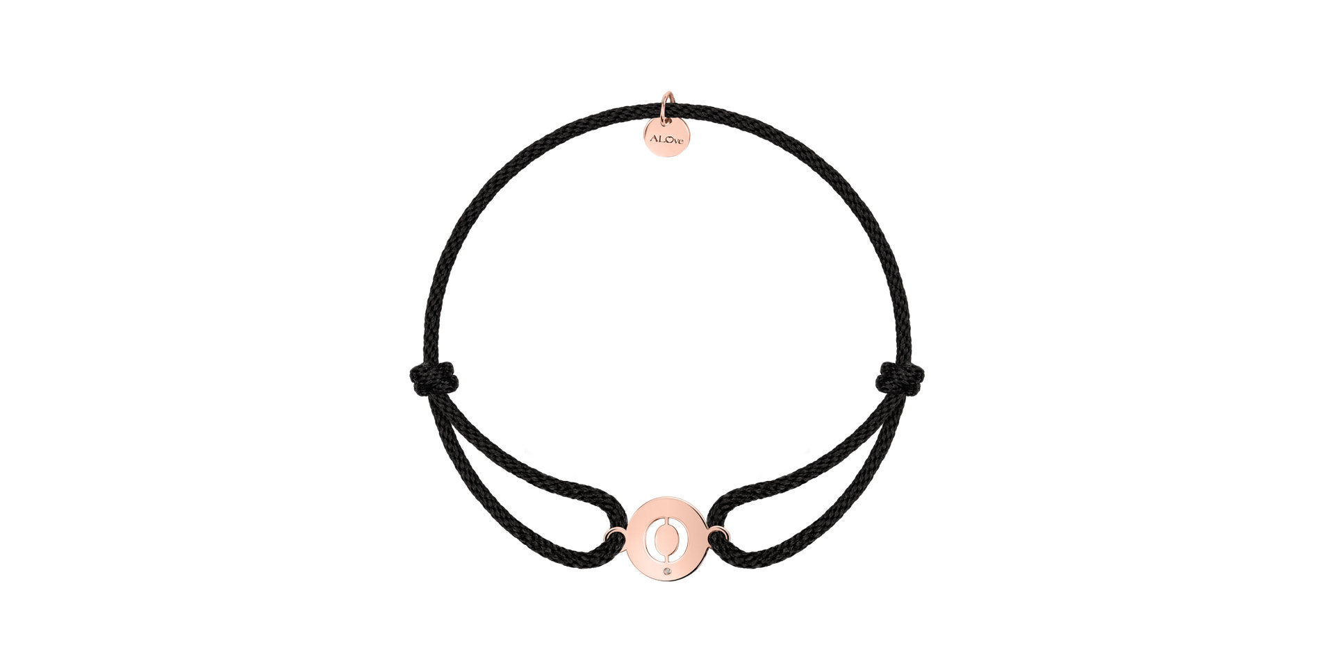 Náramek s diamantem Cut Coin O