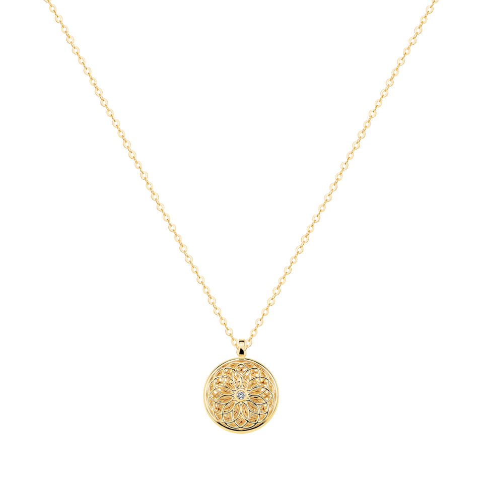 Náhrdelník s diamantem Alaric