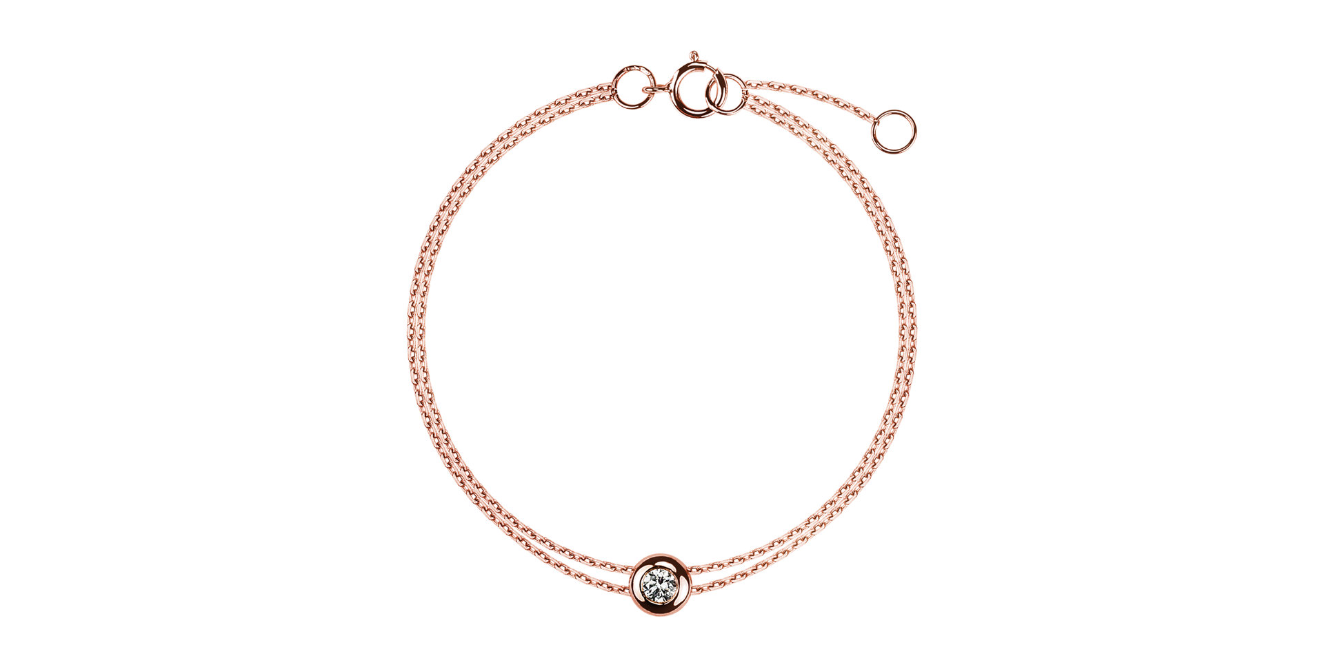 Náramek s diamantem Cosmic Magic