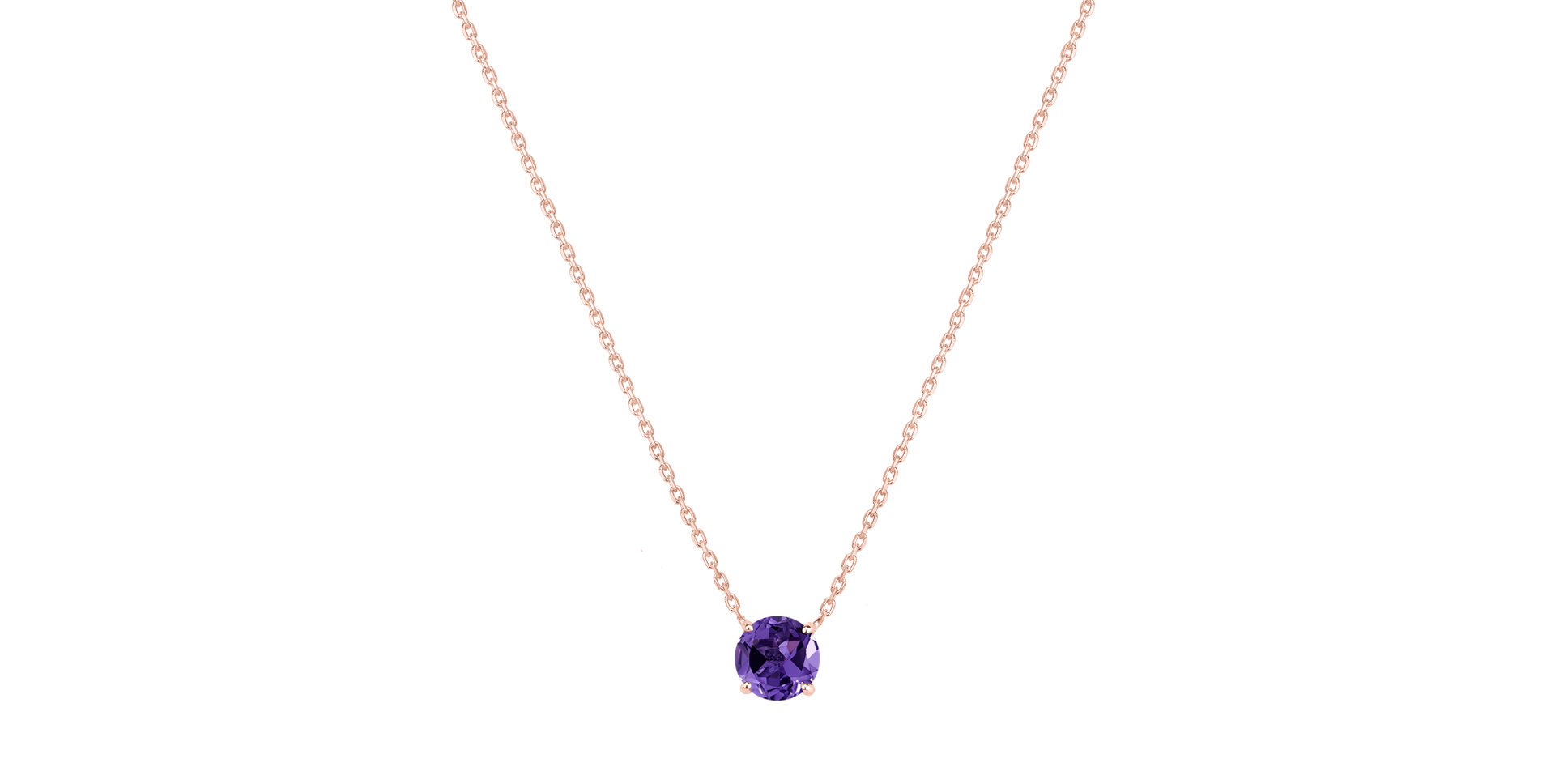 Náhrdelník s ametystem Nauticalia